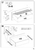 Миниатюра фото модульная гостиная woodville сейдиль черный / белый глянец 567935 | 220svet.ru